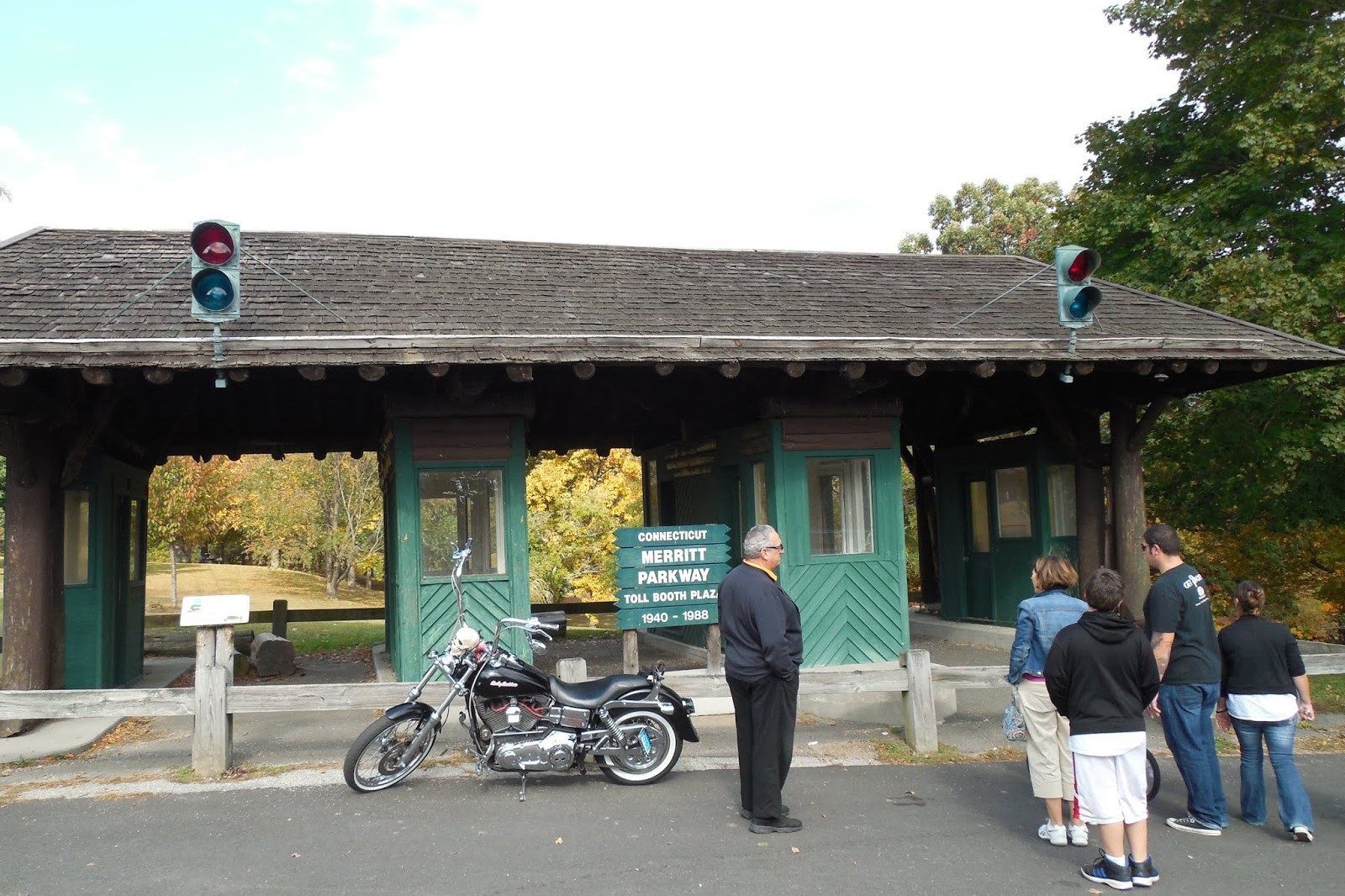Historic Merritt Parkway Toal at Boothe Memorial Park in Stratford CT - Professional dog walking and pet care services